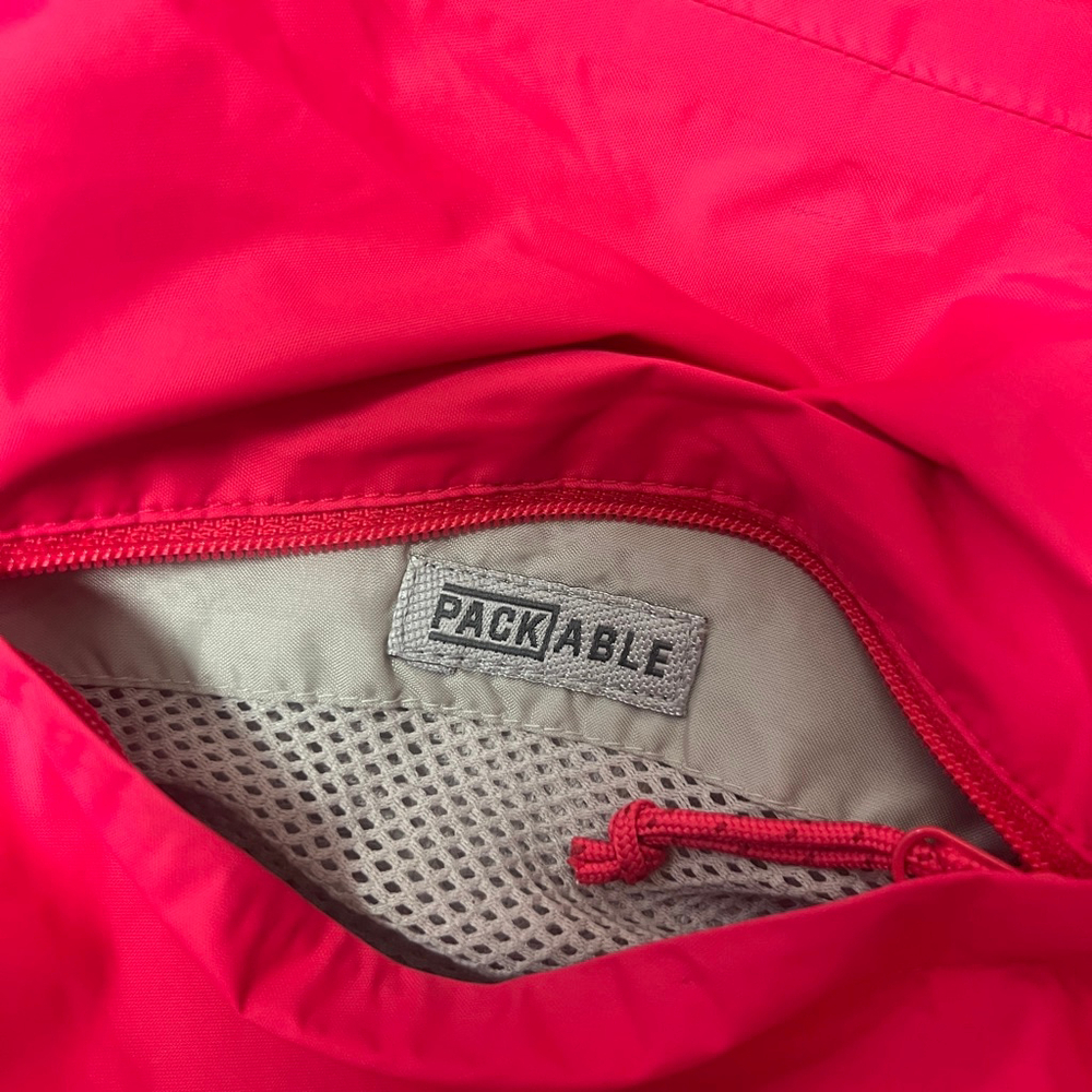 Columbia Women’s Omni-Tech Packable Rain Jacket – Pink, Size M - Picture 5 of 8